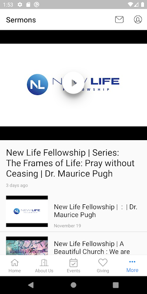 New Life Fellowship Ministries Screenshot 3