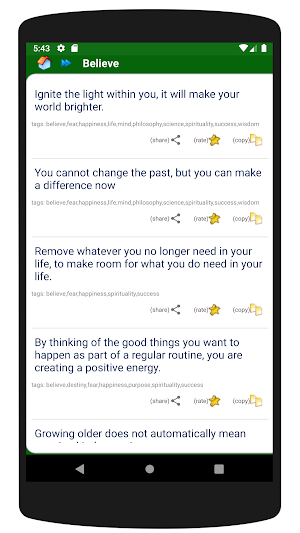 Quotes Offline for Life Screenshot 1