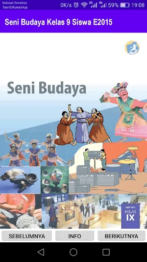 Seni Budaya Kelas 9 Siswa E2015 Screenshot 0