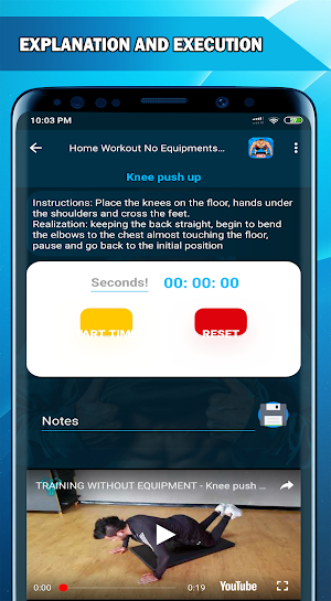 Home Workouts - Exercices No Equipments PRO Screenshot 3