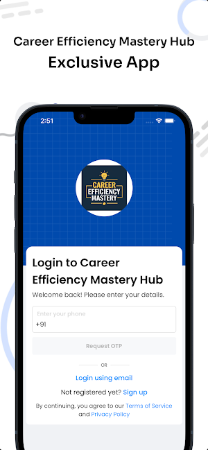Career Efficiency Mastery Hub Screenshot 0
