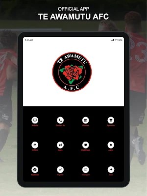 Te Awamutu AFC Screenshot 2