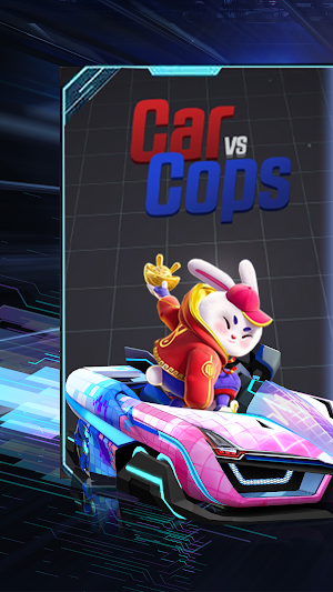 Rabbit Car Vs Tiger Cops Screenshot 0