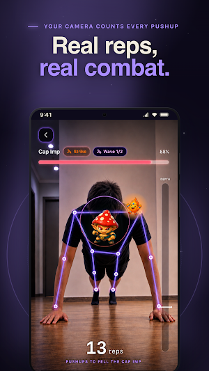 Pushup RPG: Fitness Quest Screenshot 0