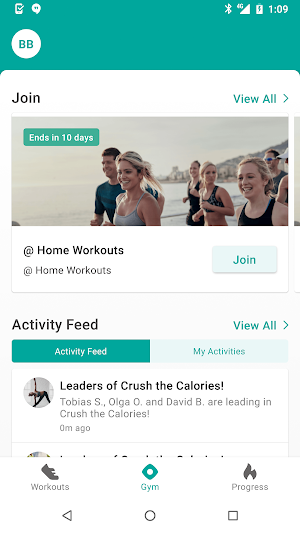 Inspire Fitness Screenshot 1