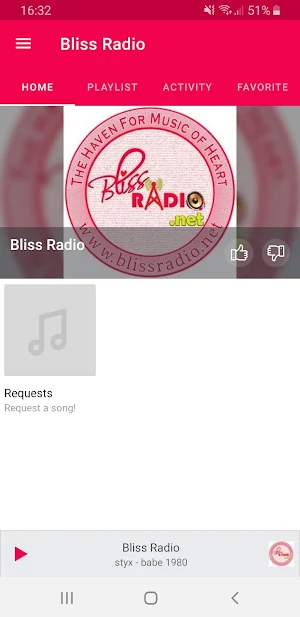 Bliss Radio Screenshot 0