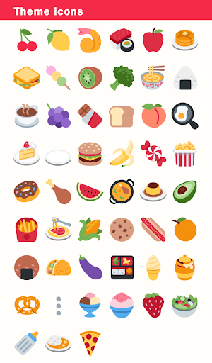 Cute Wallpaper Food Icon Theme Screenshot 3