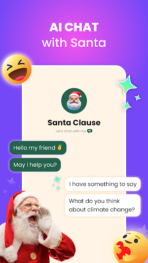 Prank call Santa, AI chat Screenshot 3
