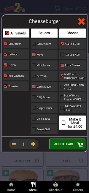 Pizza 2 Go Carmarthen Screenshot 0