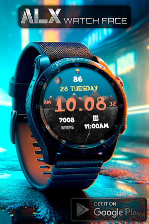 ALX29 LCD Watch Face Screenshot 0