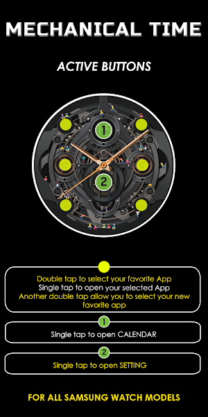 Mechanical: Analog Watch Face Screenshot 3