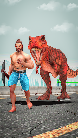 Dinosaur Hole City: Dino Game Screenshot 0