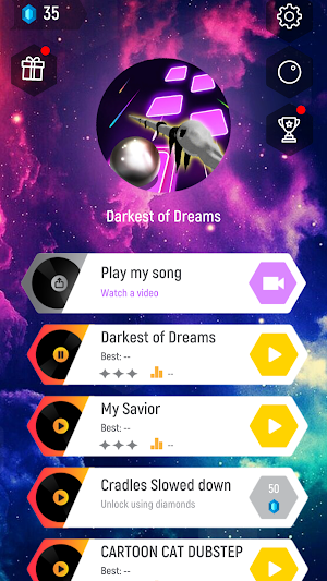 Hop Tiles : Long Horse Songs Screenshot 0