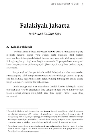 Materi Pendidikan Falakiyah Screenshot 2