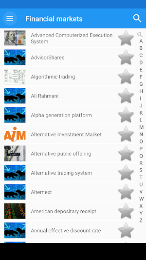 Financial markets Screenshot 2