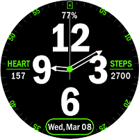 Key032 Analog Watch Face