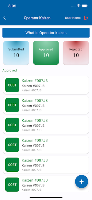 Kaizen- Continuous Improvement Screenshot 1