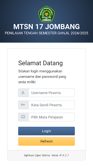 Exam CBT - MTsN 17 Jombang Screenshot 0