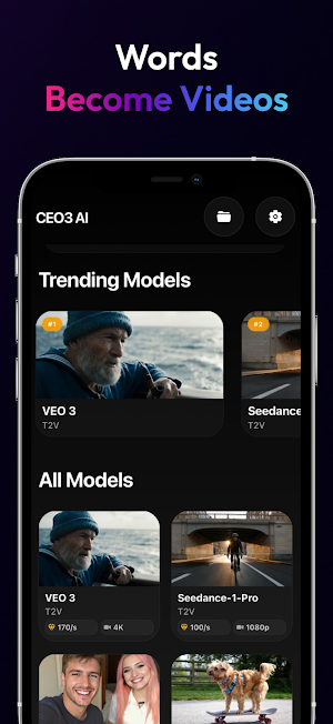 Veo3 : AI Video Generator Screenshot 3