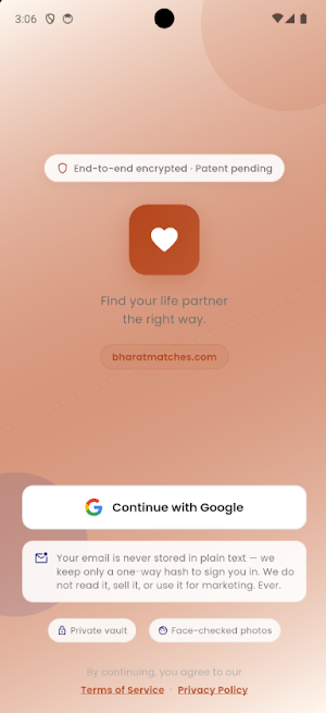 BharatMatches: Private Match Screenshot 1