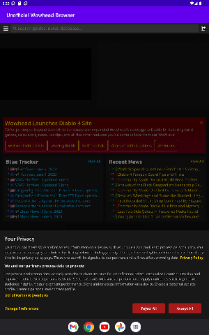 Unofficial Wowhead Browser Screenshot 2