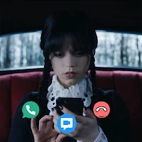 Wednesday Addams Fake Call.