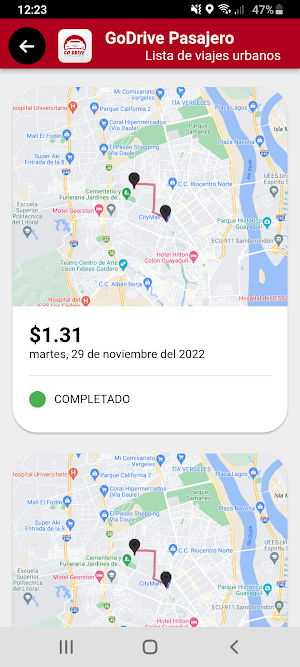 GoDrive Pasajero Screenshot 0