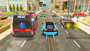 American Police Ambulance Game Screenshot 2