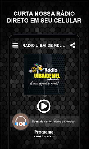 Rádio Uibaí de Mel web Screenshot 1