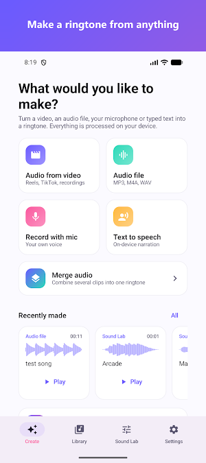 Boring Ringtone Maker & Cut Screenshot 0