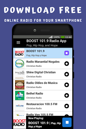 BOOST 101.9 Radio App Fm St Louis Online Screenshot 1