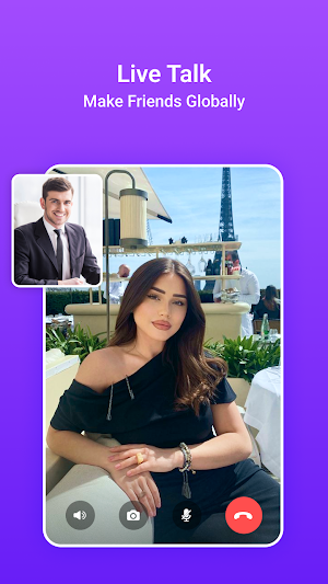 Live Talk Make Friend globally Screenshot 0