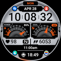 OMG 355 Digital Watch Face