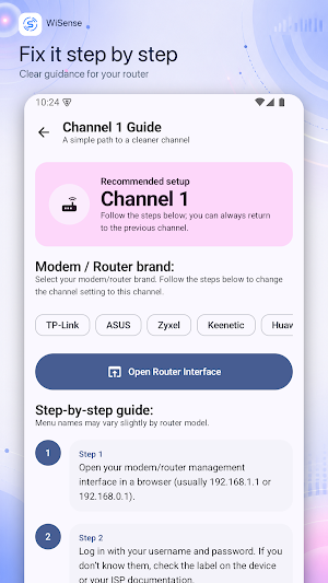 WiSense Screenshot 2