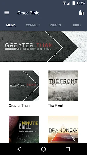 Grace Bible Church App Screenshot 0