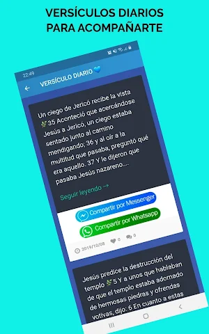 Biblia Reina Valera Screenshot 3