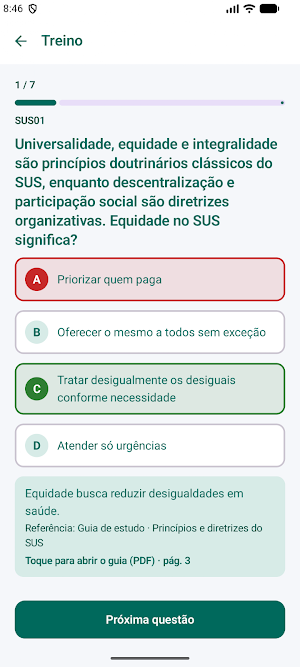 Concursos Enfermagem Simulados Screenshot 1