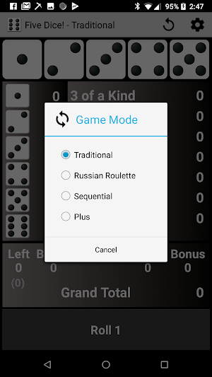 Five Dice! Free Screenshot 3