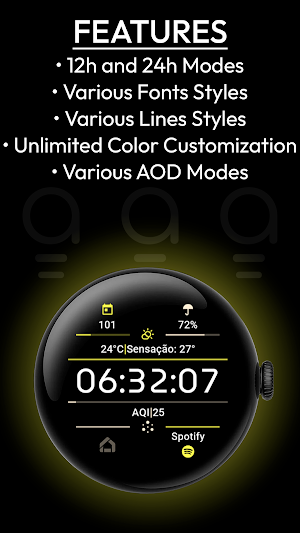 AD LineS - Watch Face Screenshot 3