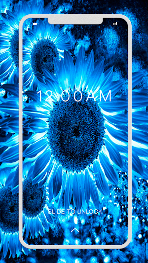 Blue Wallpaper Screenshot 1