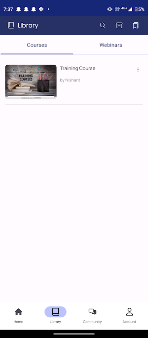 Acadflix App Screenshot 3