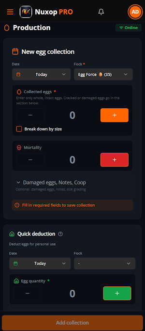 Nuxop – Poultry Farm & FCR Screenshot 2