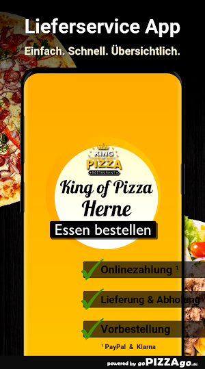 King of Pizza Herne Screenshot 0
