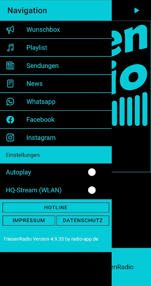 FriesenRadio Screenshot 1