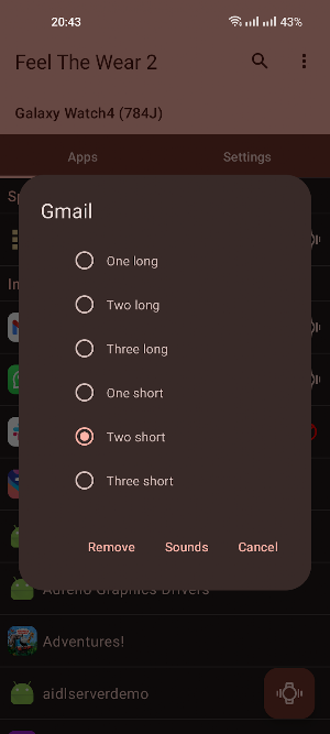 Feel The Wear 2 Notifications Screenshot 3