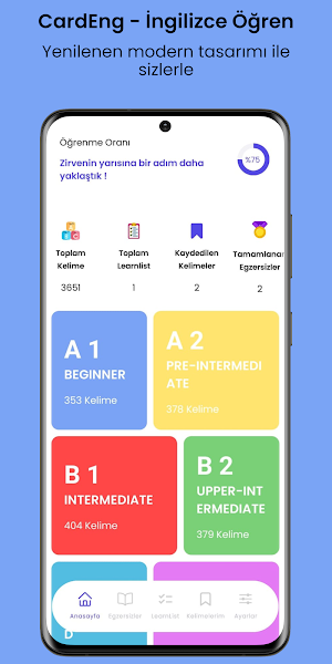CardEng - İngilizce Öğren Screenshot 0