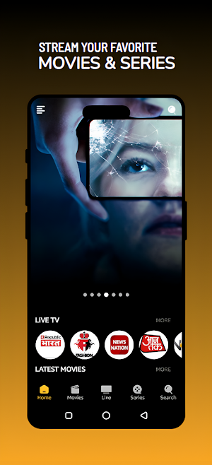 Picasso: Live TV, Movie & Show Screenshot 0
