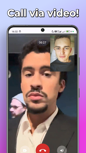Bad Bunny Fake Video Call Chat Screenshot 1