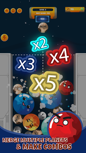 Solar Merge: Drop Merge Puzzle Screenshot 3