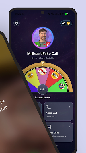 MrBeast Fake Call & AI Chat Screenshot 1